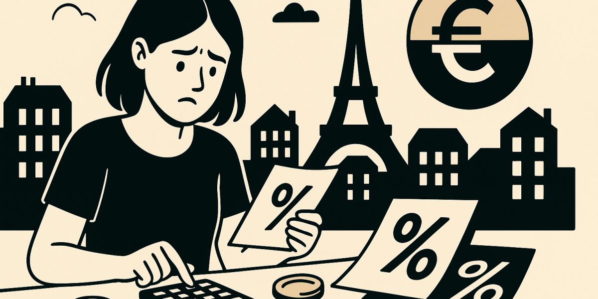 Illustration : part du revenu consacrée au loyer à Paris, jeunes et familles monoparentales impactés