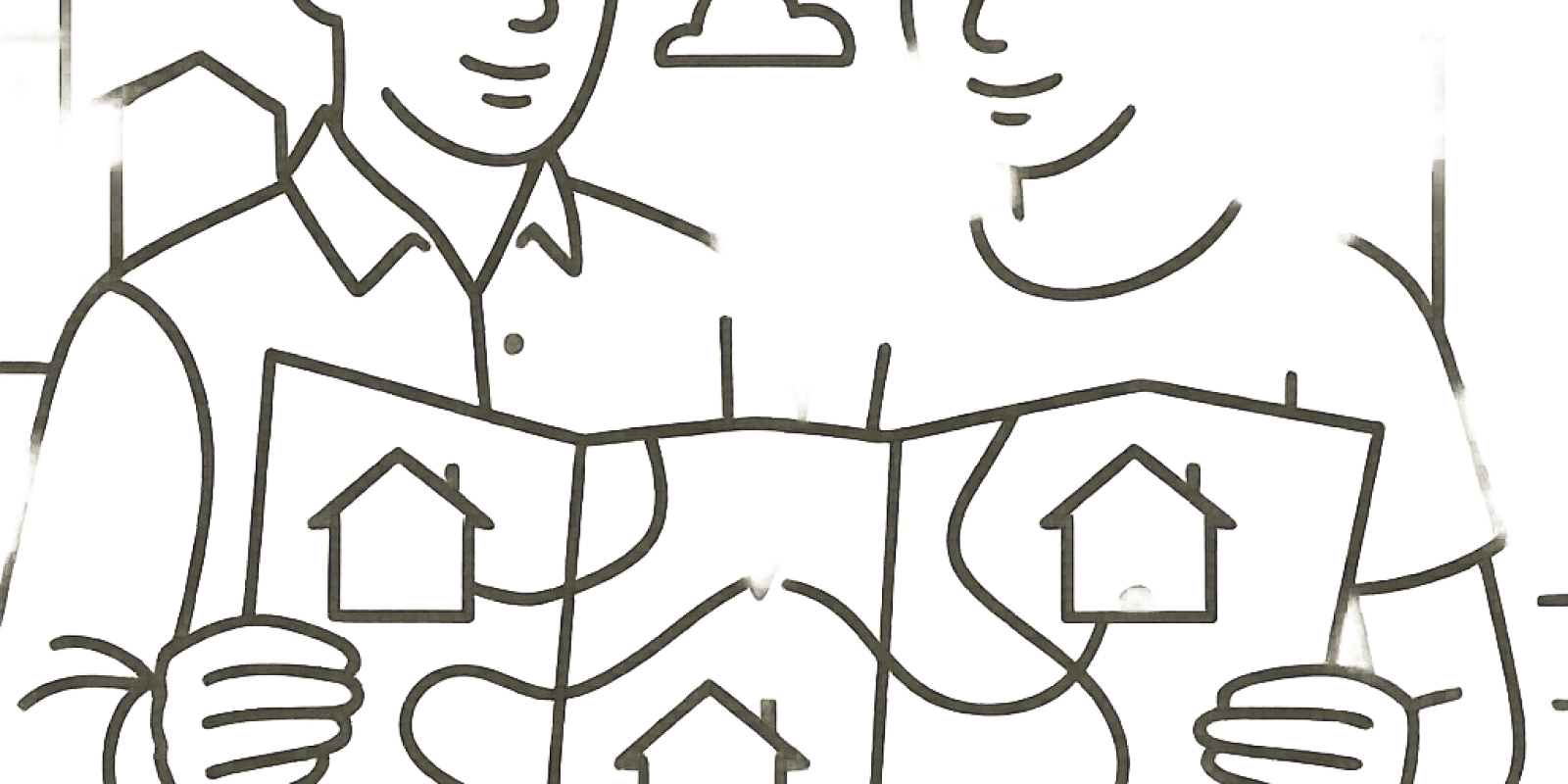 Vue générale d'Agde et de son littoral, illustrant différents quartiers résidentiels et balnéaires