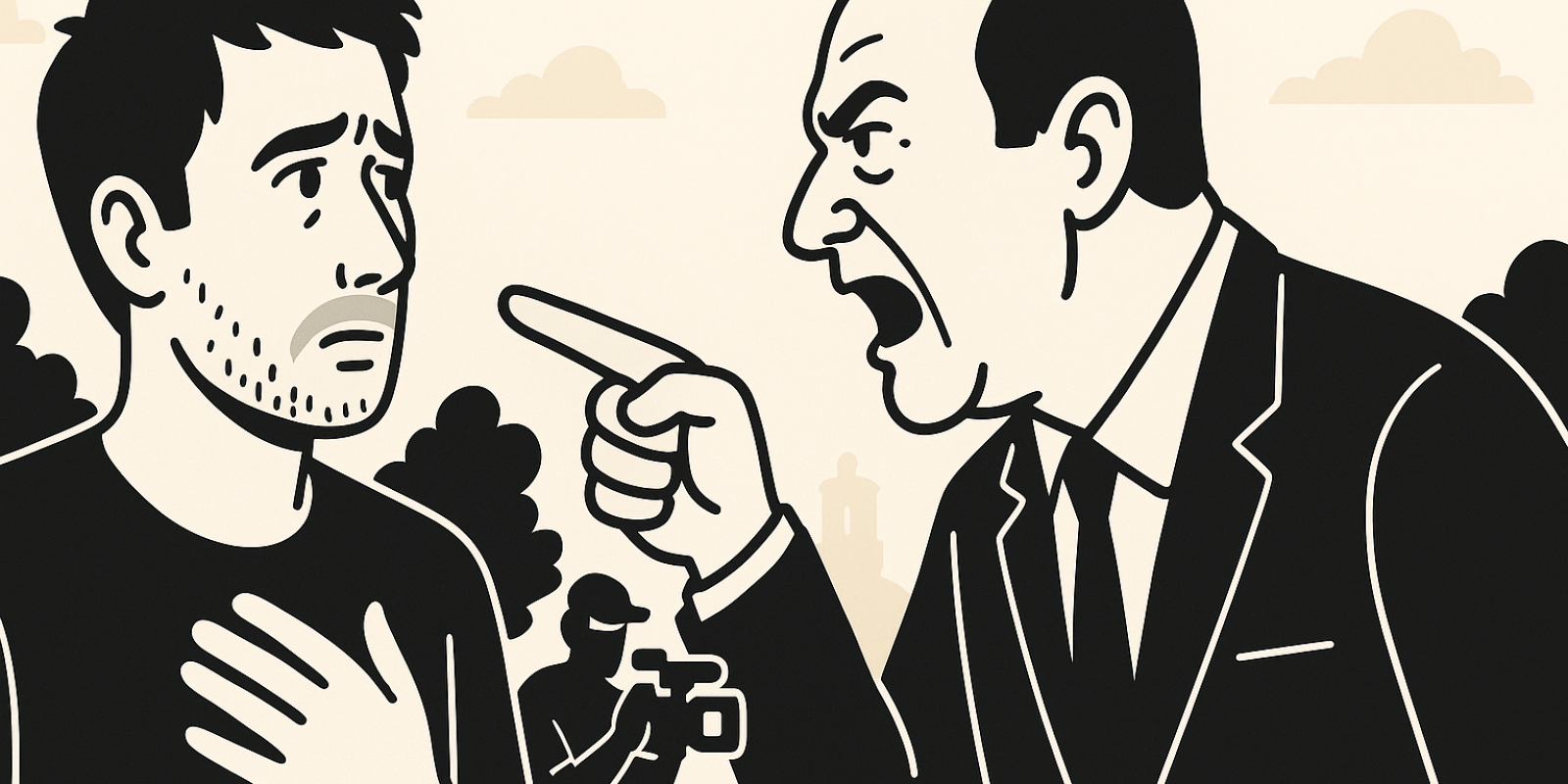 Tension à Arcachon : échange virulent entre le maire et l'élu écologiste Vital Baude devant un bureau de vote