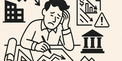 Chantier de logements sociaux à Bordeaux : illustration d’un article sur la baisse des commandes pour les architectes