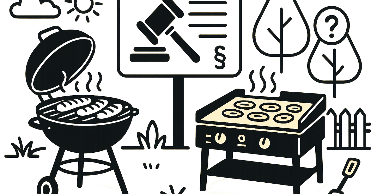 Barbecue et plancha sur terrasse et jardin — règles et précautions