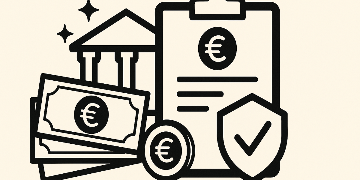 Contrat de caution bancaire posé à côté d’une clé et d’un stylo, symbolisant la garantie de prêt immobilier