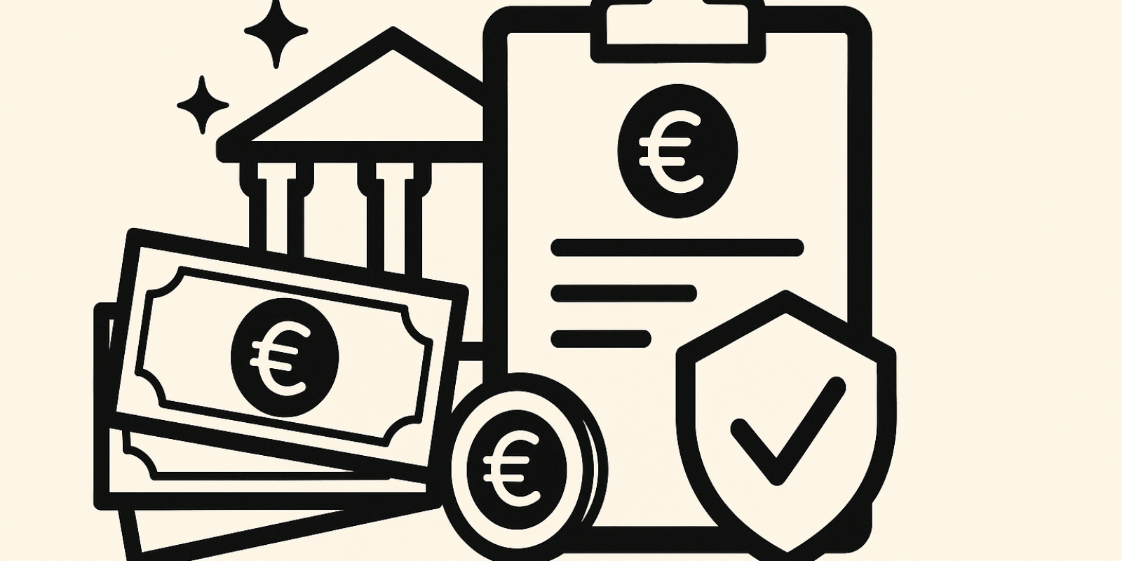 Contrat de caution bancaire posé à côté d’une clé et d’un stylo, symbolisant la garantie de prêt immobilier