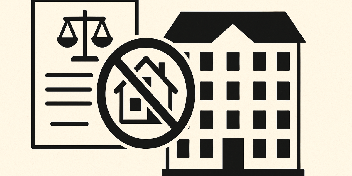 Façade d'un immeuble en copropriété symbolisant la réglementation des locations touristiques