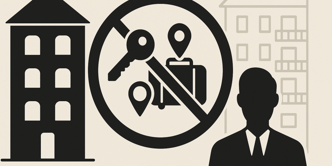 Clés et symbole de location touristique illustrant le débat sur les meublés touristiques en copropriété