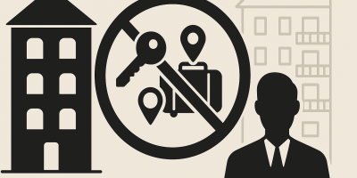 Clés et symbole de location touristique illustrant le débat sur les meublés touristiques en copropriété