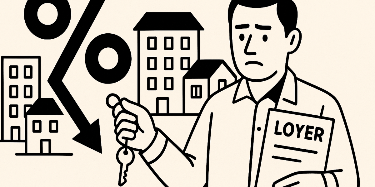 Immeuble urbain illustrant le contrôle des loyers et ses conséquences pour les propriétaires