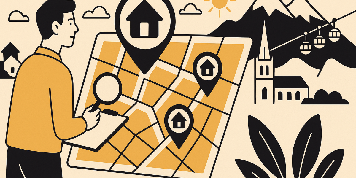 Vue aérienne de Grenoble montrant le centre-ville et les massifs environnants