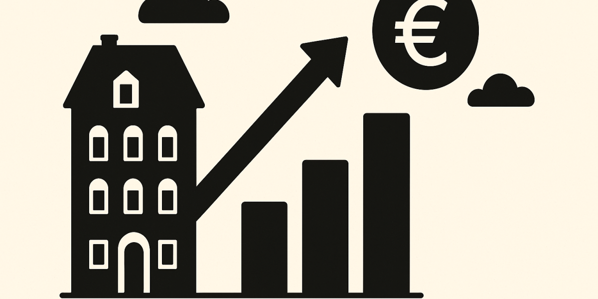 Vue d'un immeuble ancien illustrant la reprise des ventes et la hausse des prix en 2025