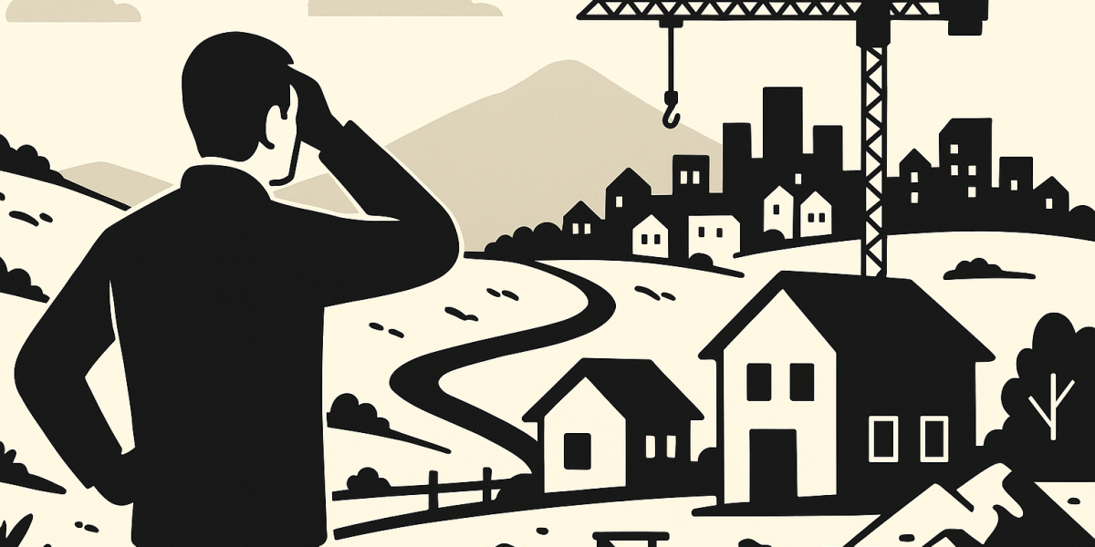 Façades et agences immobilières à Ajaccio, illustrant la reprise timide et les tensions du marché immobilier corse