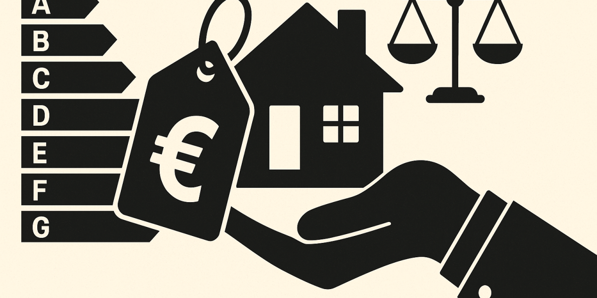 Illustration : notaires présentant le bilan immobilier 2025, symbolisant l'impact du DPE sur les prix