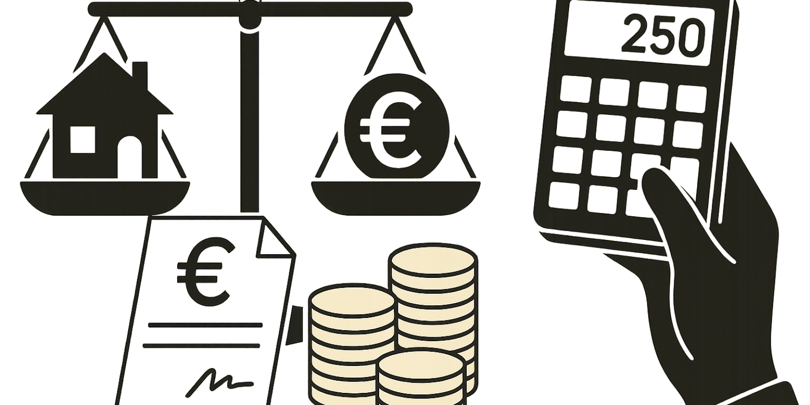 Clés et courrier sur une table, symbolisant la restitution du logement et l’indemnité d’occupation