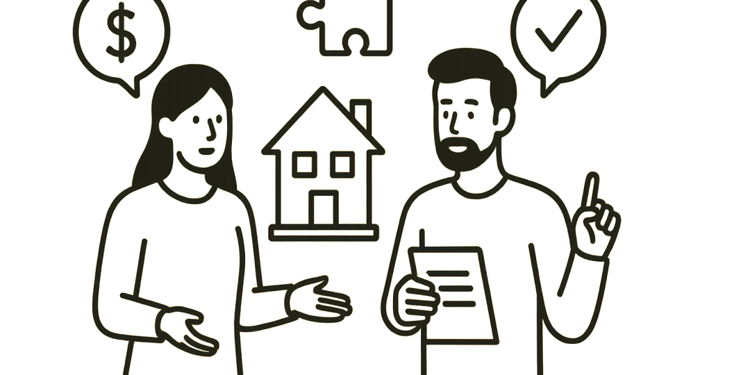 Maison familiale héritée, gérée par plusieurs membres d'une fratrie