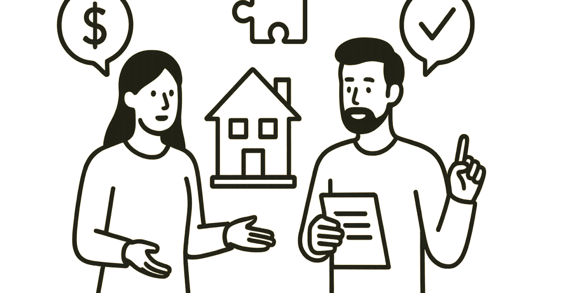 Maison familiale héritée, gérée par plusieurs membres d'une fratrie