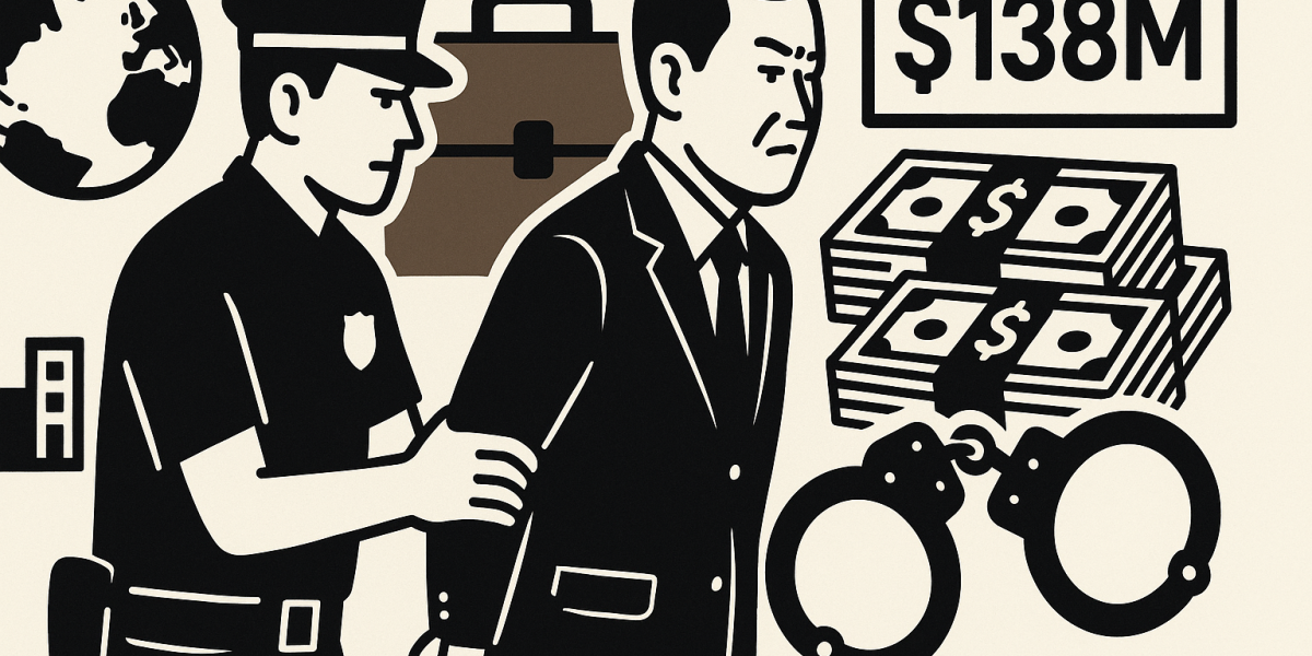 Illustration symbolique : immeubles et carte de l’Indonésie évoquant une affaire de fraude immobilière internationale