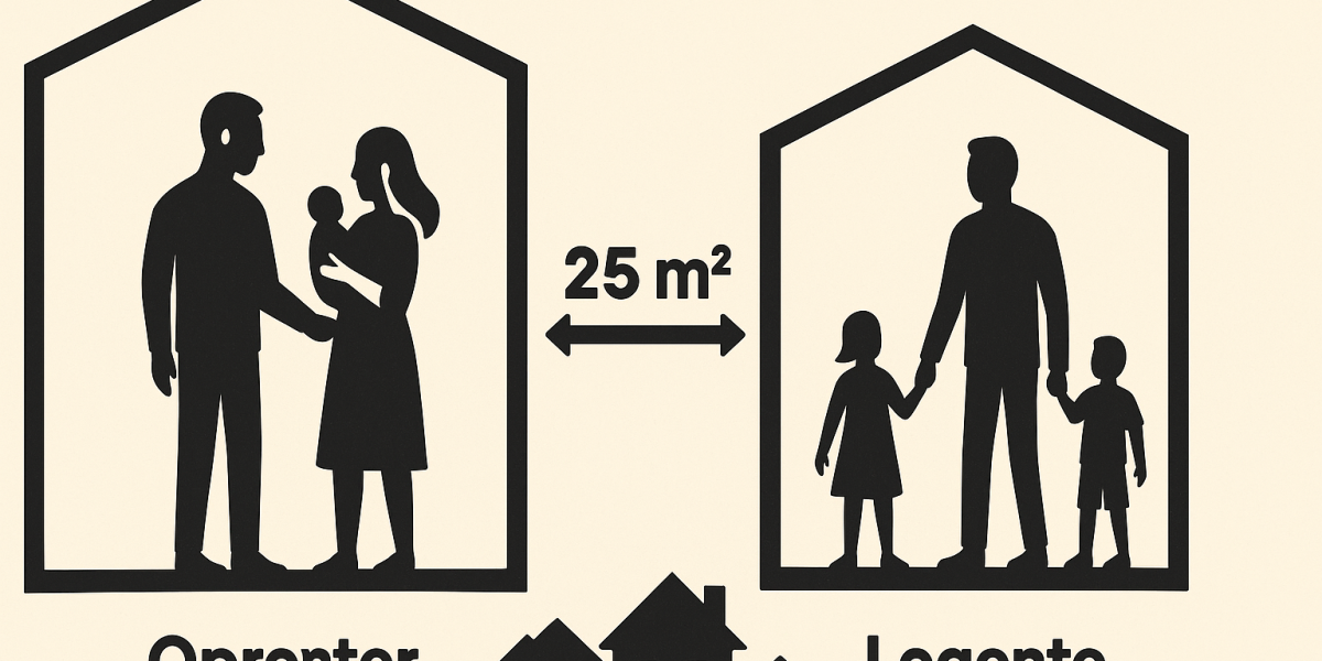 Logements et immeubles : comparaison de la surface moyenne entre propriétaires et locataires en France