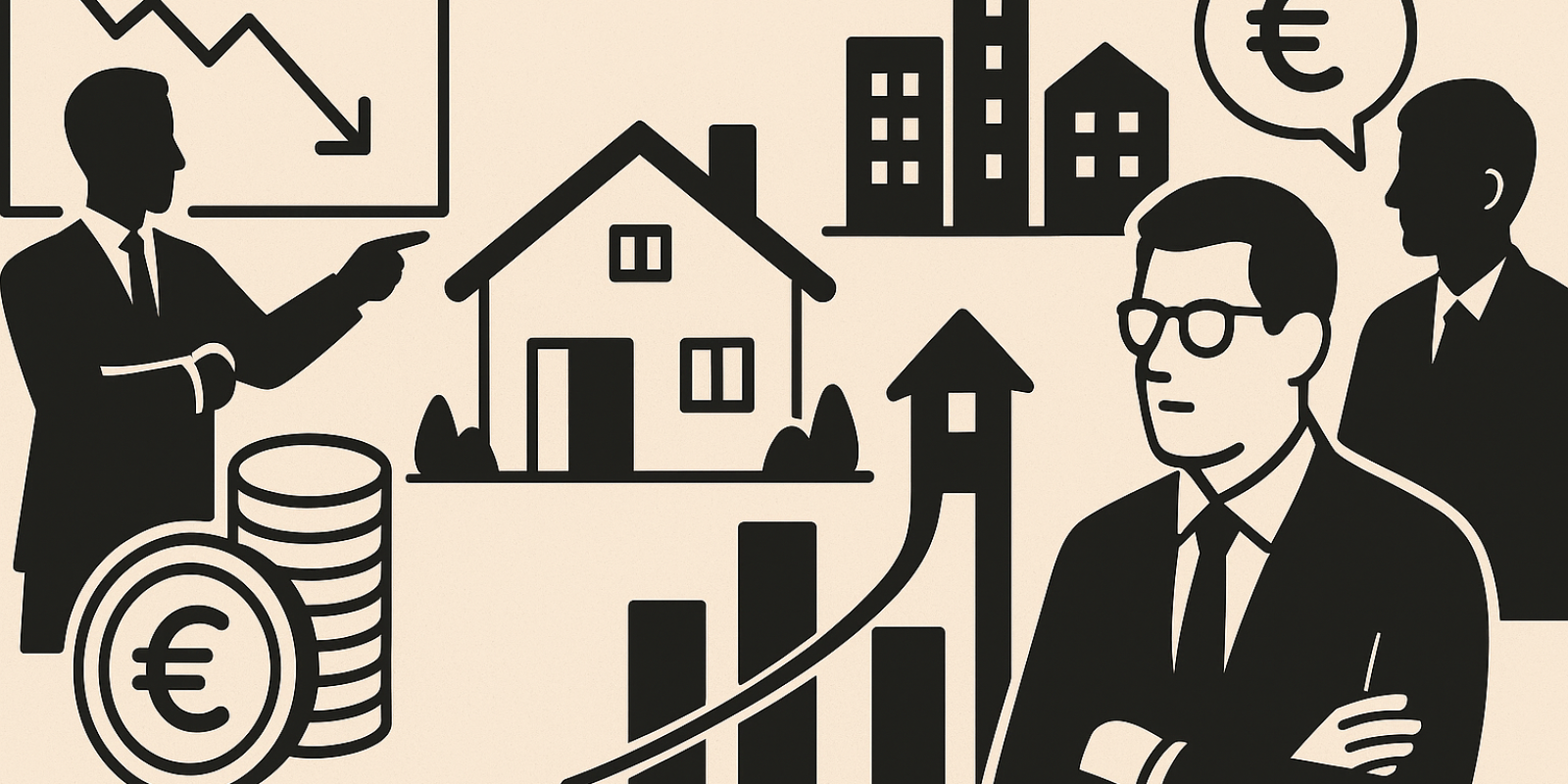 Portrait d'Édouard Fourniau et mention du dispositif Jeanbrun, symbole du débat sur la relance du logement neuf