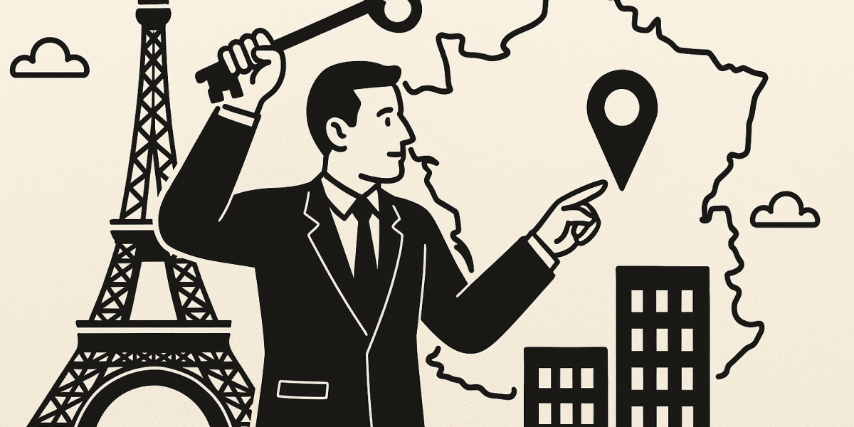 Siège de Knight Frank France et illustration du marché résidentiel de luxe