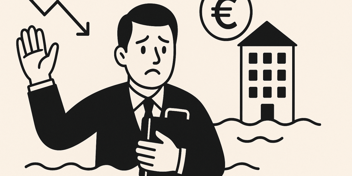 Chantier de logements en construction illustrant les difficultés de la promotion immobilière