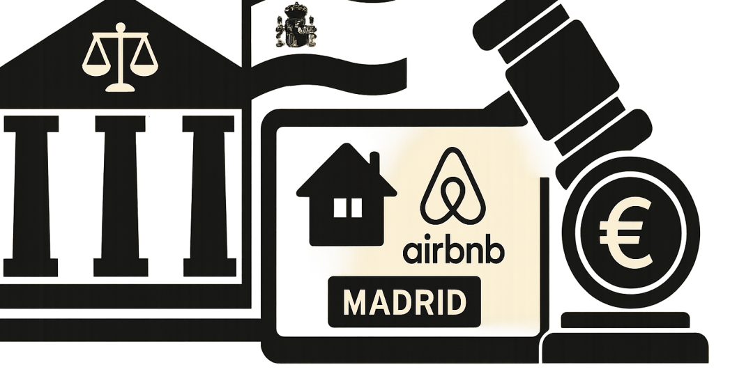 Vue de la Plaza Mayor à Madrid, illustration du marché locatif touristique