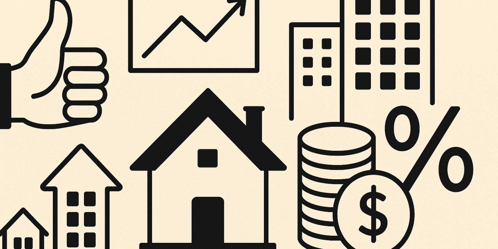 Panorama de Bordeaux illustrant l'évolution du marché immobilier local