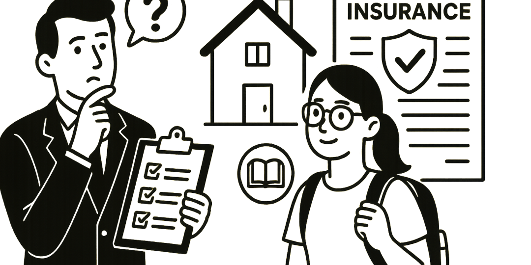 Propriétaire remettant des clés : illustrant la protection d’un logement étudiant par l’assurance PNO