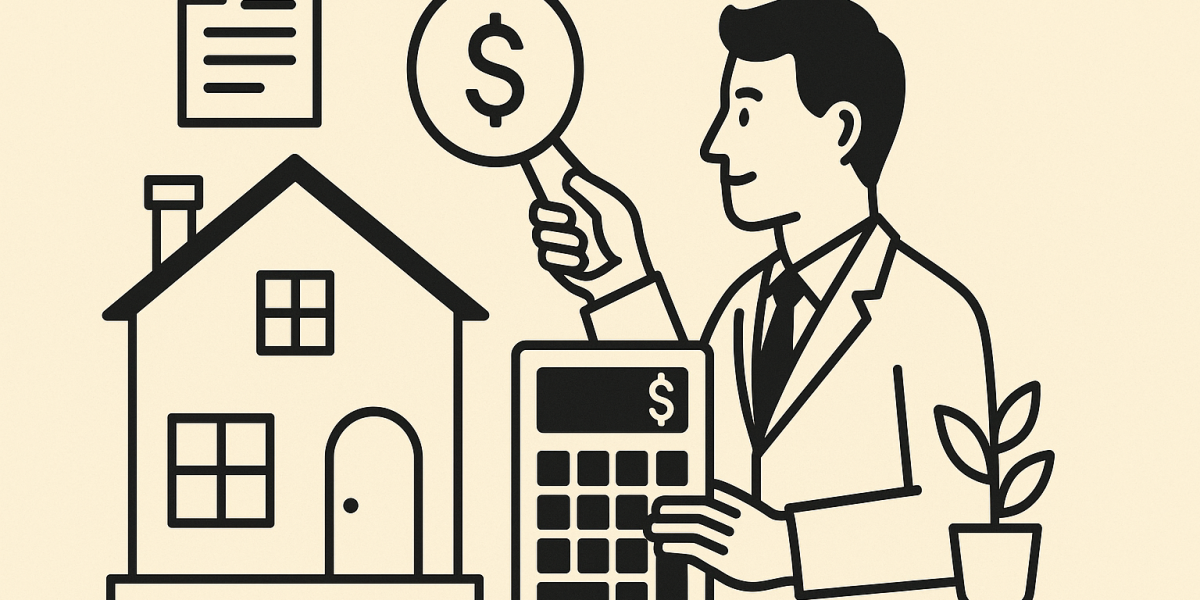 Clé et contrat posés sur un plan de maison, symbolisant l’estimation avant la vente