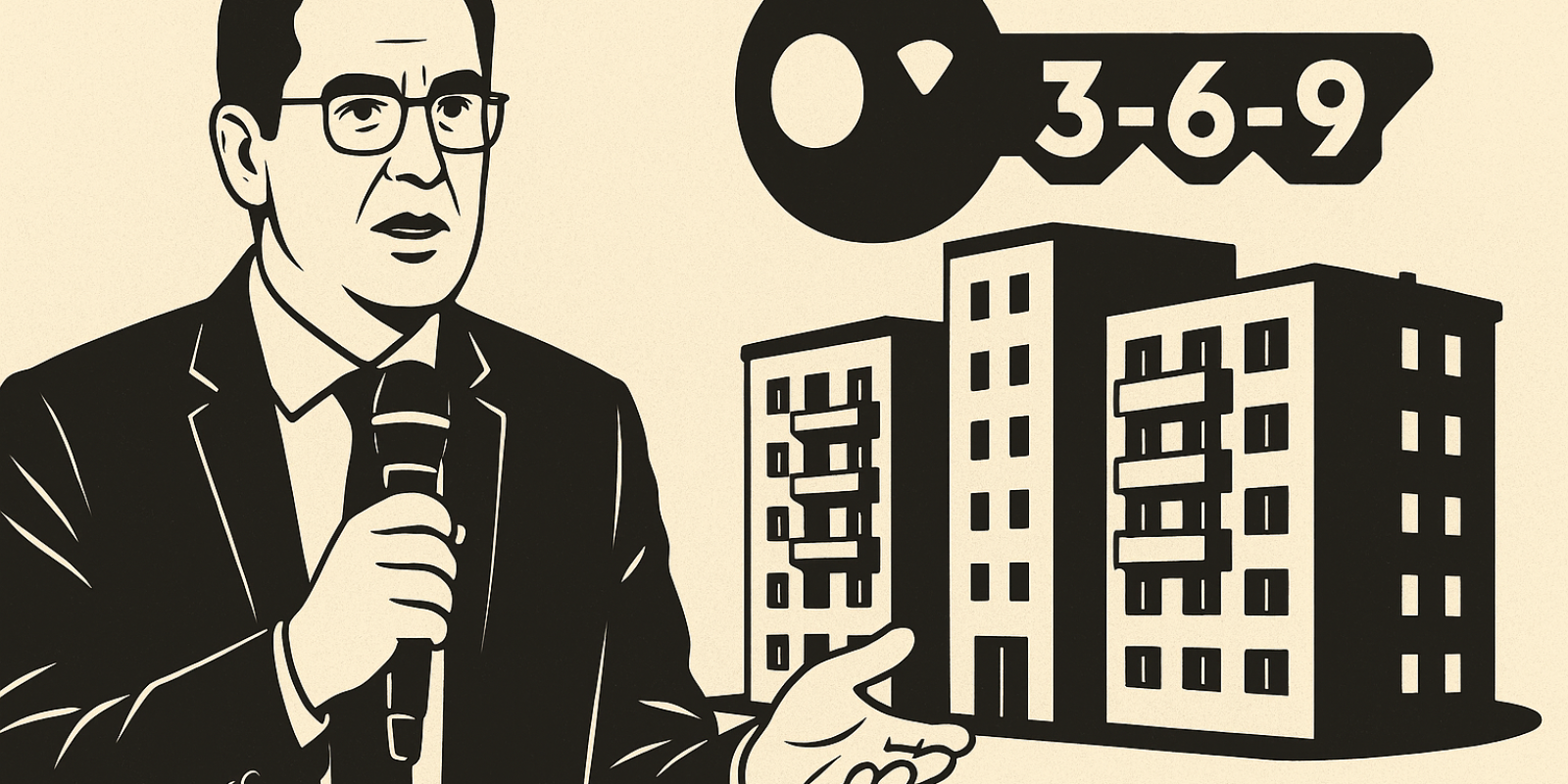 Vincent Jeanbrun face au dossier du logement social et au faible taux de rotation dans le parc HLM