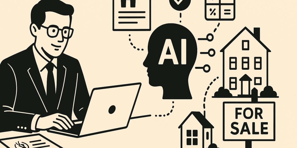 Tampon de notaire apposé sur un document représentant l'utilisation de l'intelligence artificielle dans les études notariales