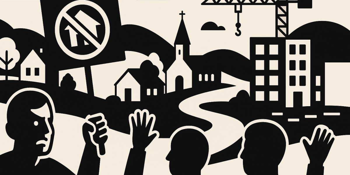 Vue du Vieux Bréhec à Plouha : littoral et végétation autour du site concerné par le projet immobilier