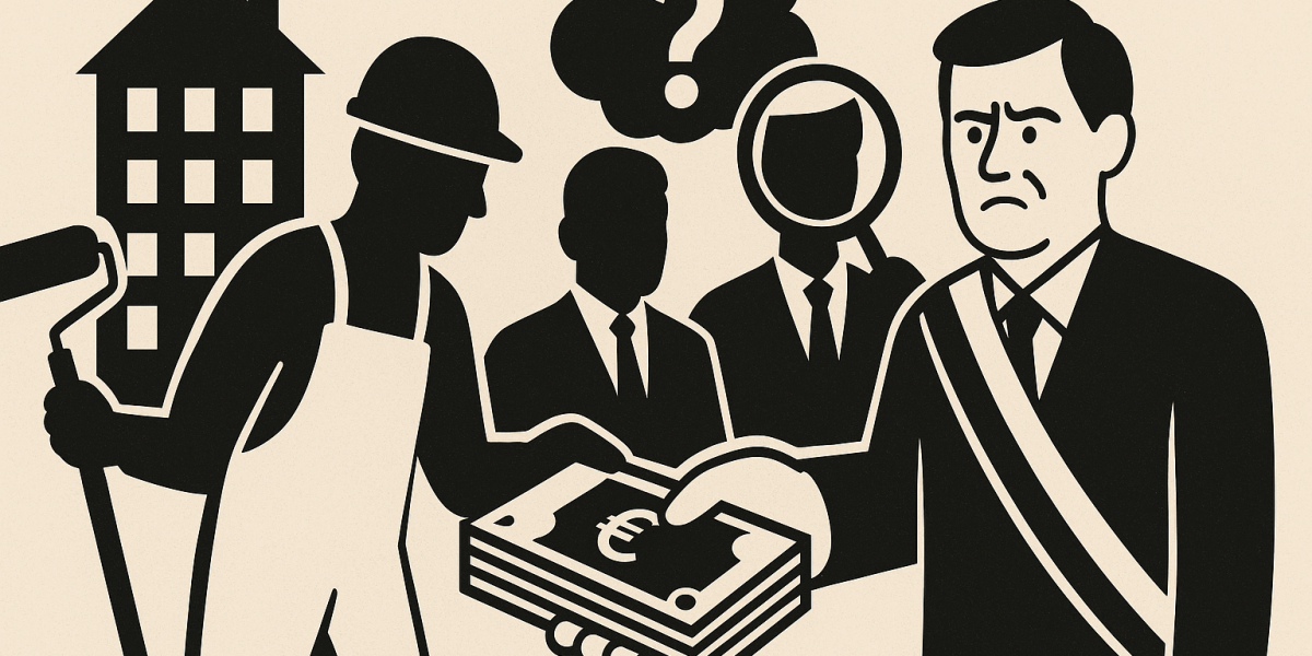 Façade d'un immeuble HLM à Paris, illustration de l'affaire Paris Habitat