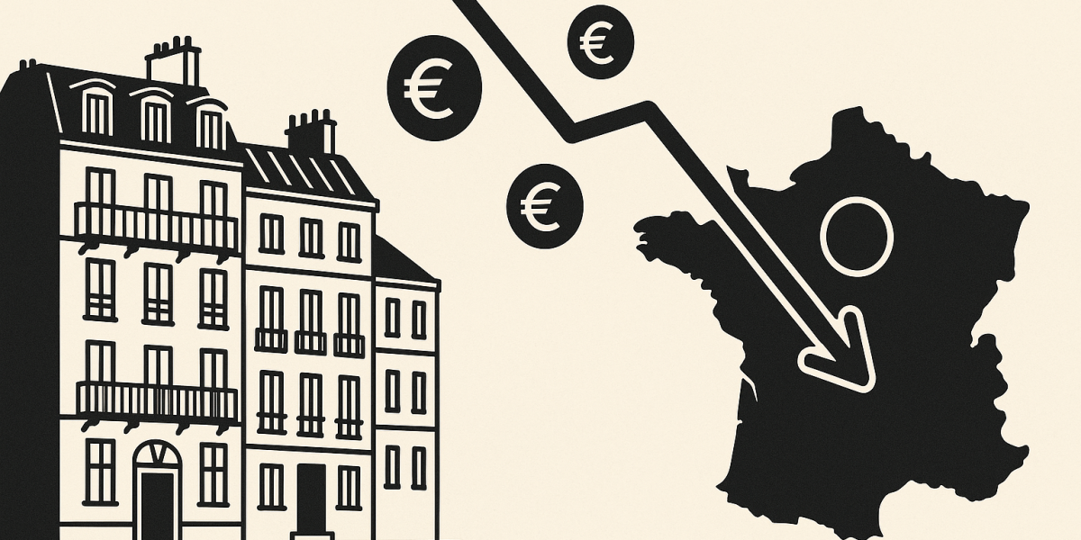 Vue d'un immeuble parisien symbolisant l'évolution des prix immobiliers en Île‑de‑France