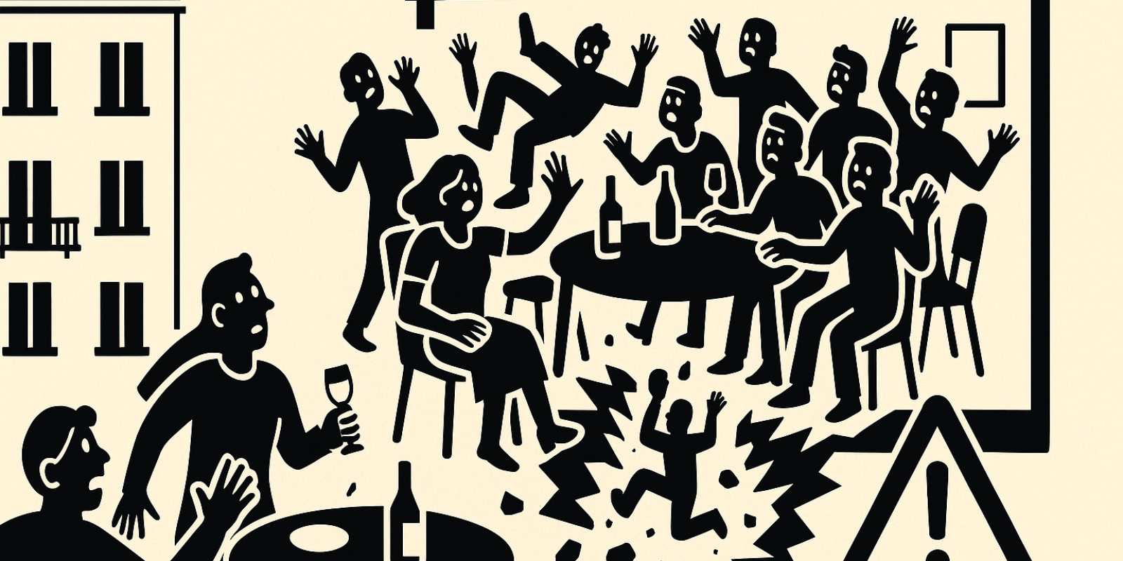 Plancher effondré dans un appartement du 11e arrondissement de Paris, secours et blessés