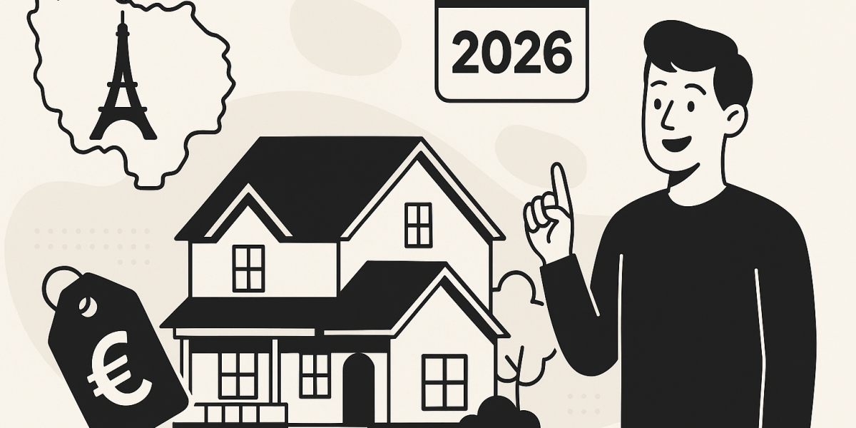 Maison francilienne avec infographie : opportunité d'achat en Île‑de‑France en 2026