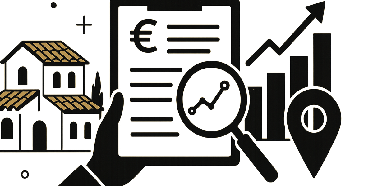 Paysage côtier du Var avec maisons et port illustrant le marché immobilier local