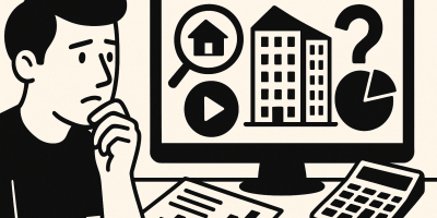 Façades d'immeubles à Lyon, illustration de la rareté des offres locatives