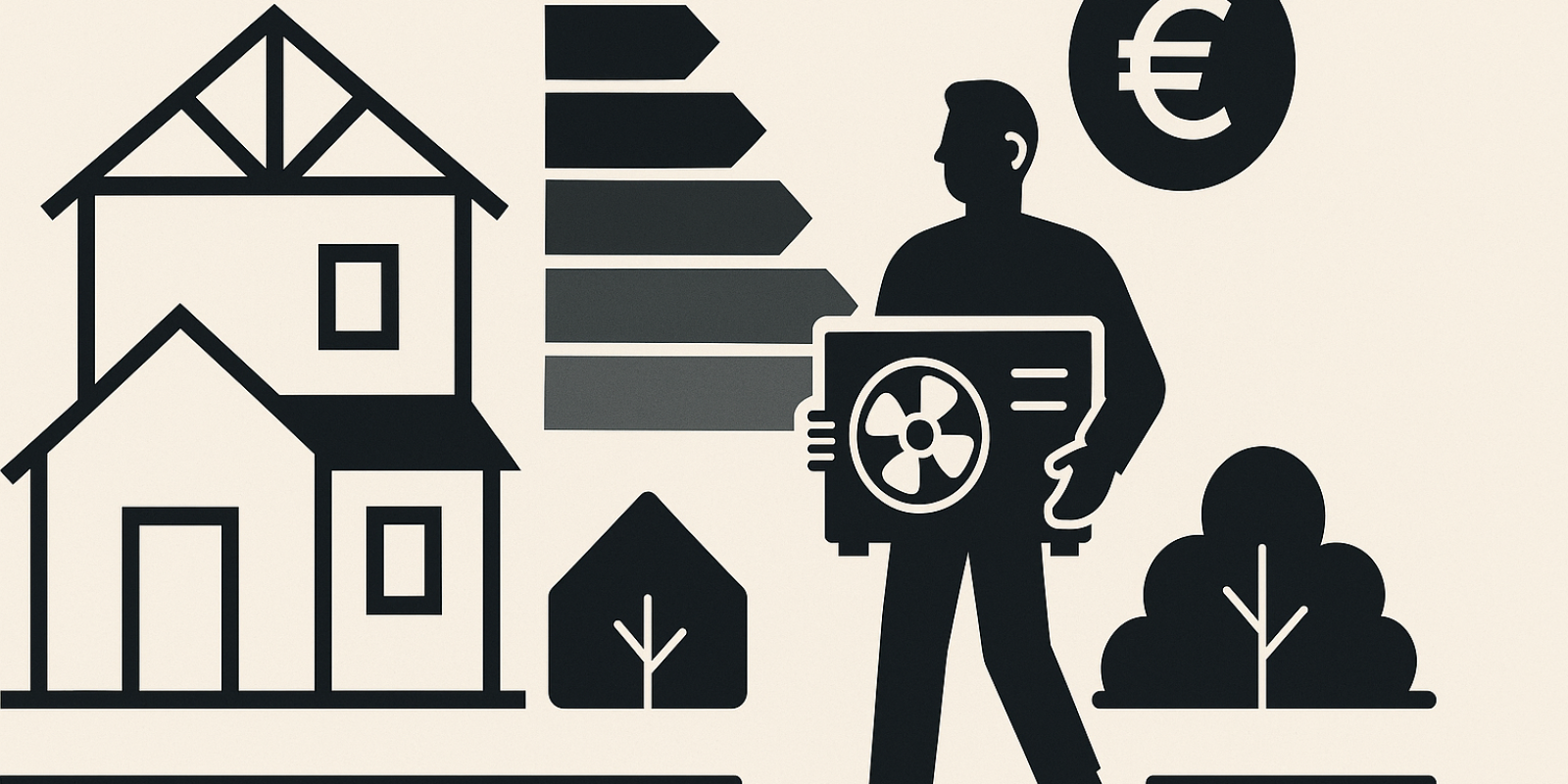 Maison neuve et pompe à chaleur : enjeux RE2020 et pouvoir d'achat