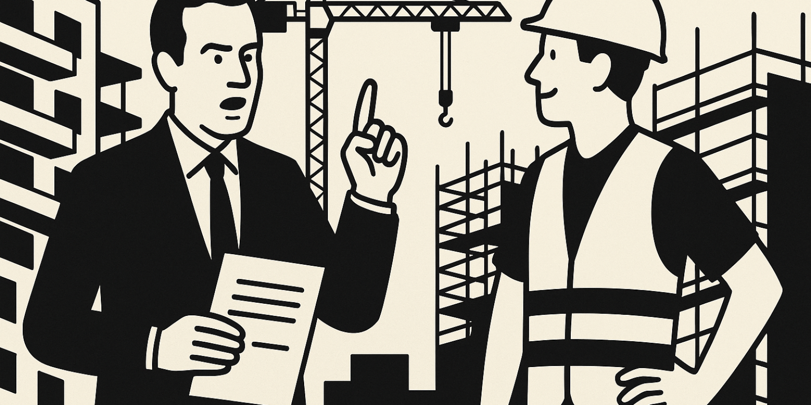 Vincent Jeanbrun sur un chantier à Bondy annonçant des mesures pour accélérer la relance du logement