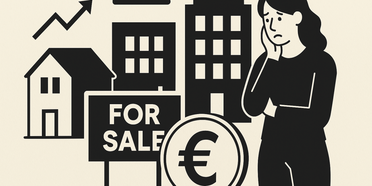 Vue de rues et maisons de Rennes, symbolisant le marché immobilier local