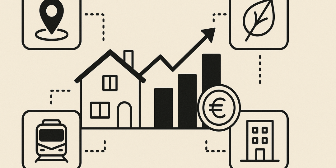 Maison avec jardin : exemple d'extérieur qui augmente la valeur à la revente