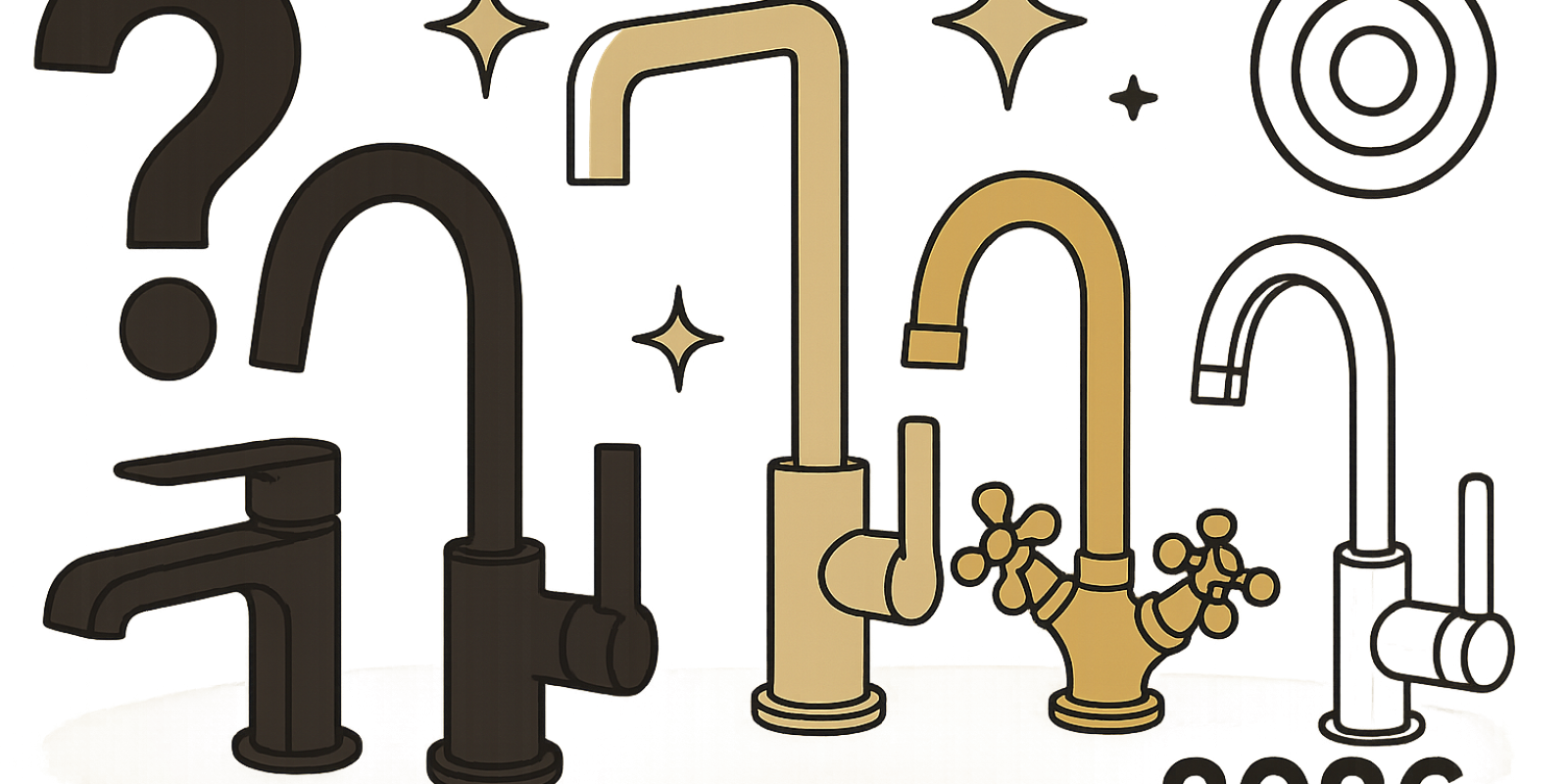 Robinetterie moderne aux finitions tendance pour cuisine et salle de bains en 2026