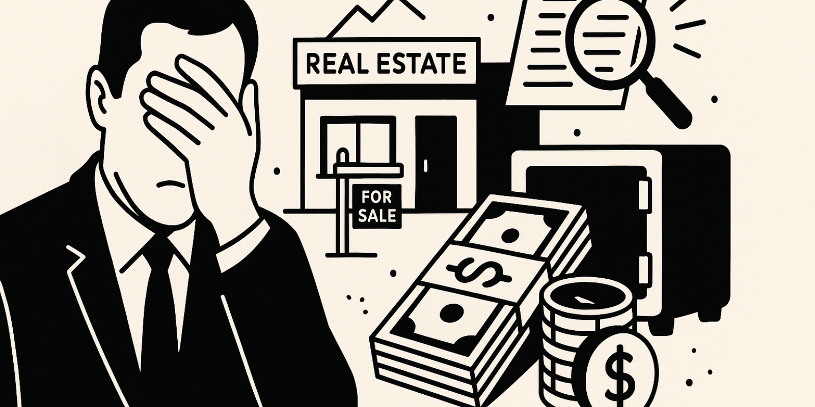 Façade d'une agence immobilière : illustration du scandale iPro en Ontario