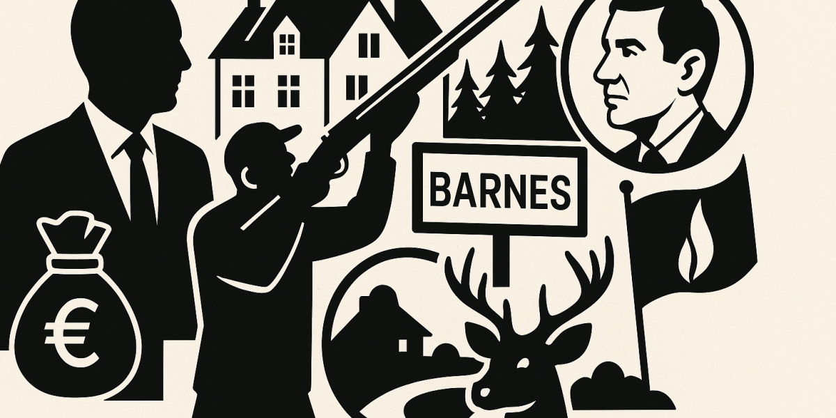 Domaine forestier en Sologne illustrant propriétés de chasse et résidences de prestige