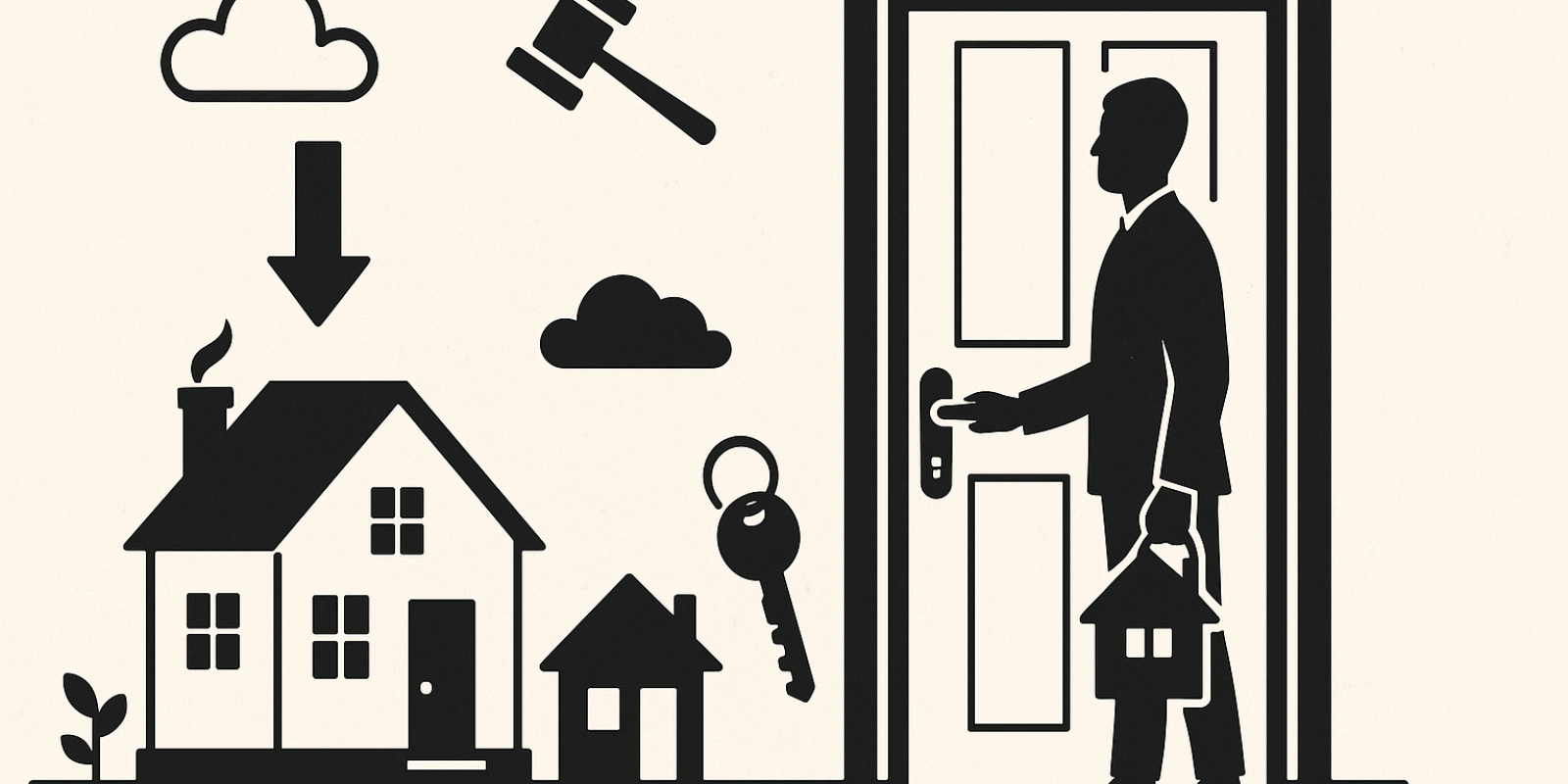 Maison individuelle et débat sur le statut du bailleur privé, symbole d'un habitat prisé des Français