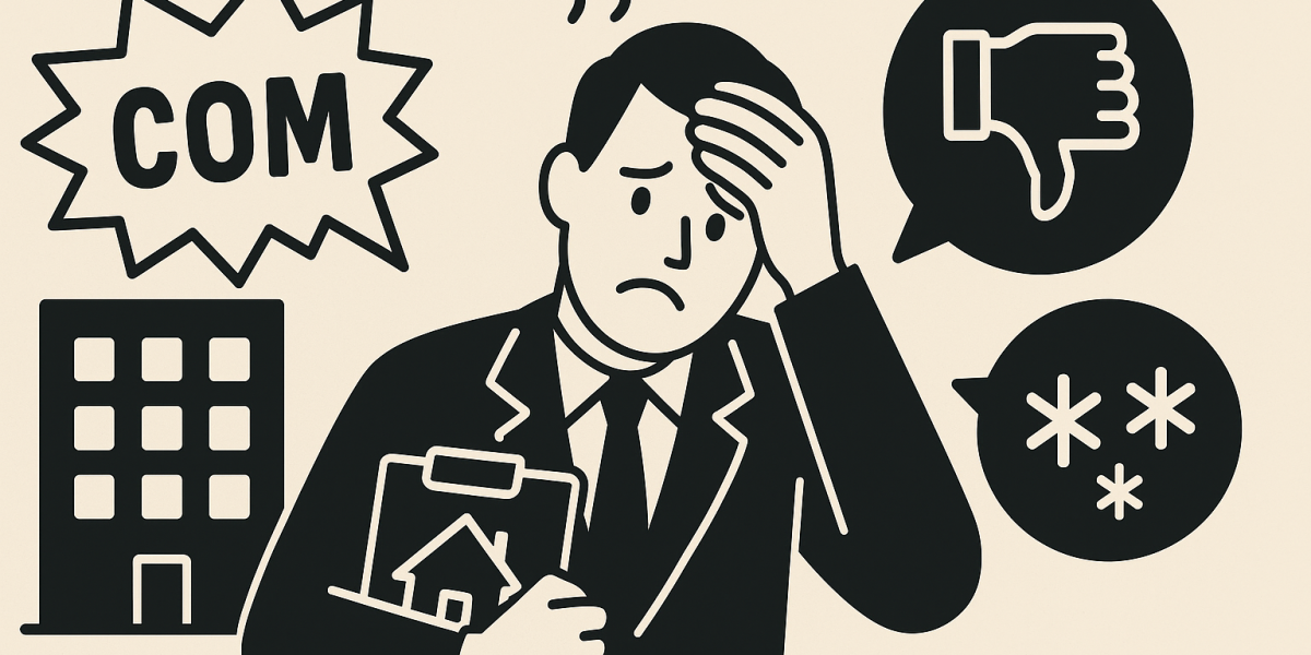 Illustration : immeuble de copropriété et professionnels du syndic en discussion