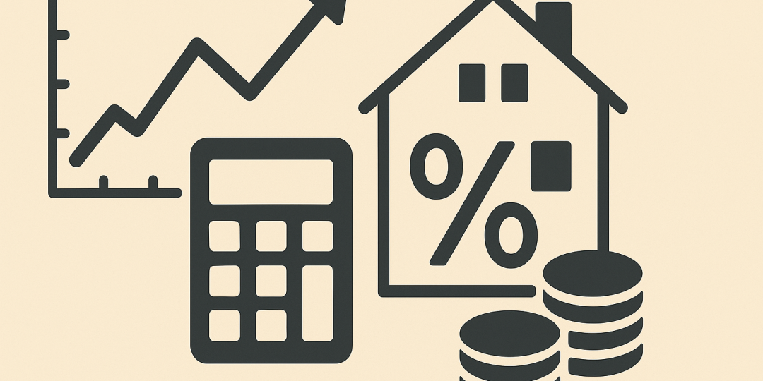 Graphique et chiffres illustrant l'évolution des taux de crédit immobilier en janvier 2026