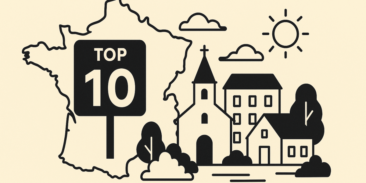 Palmarès 2026 : carte et illustrations des 10 villes françaises où il fait bon vivre