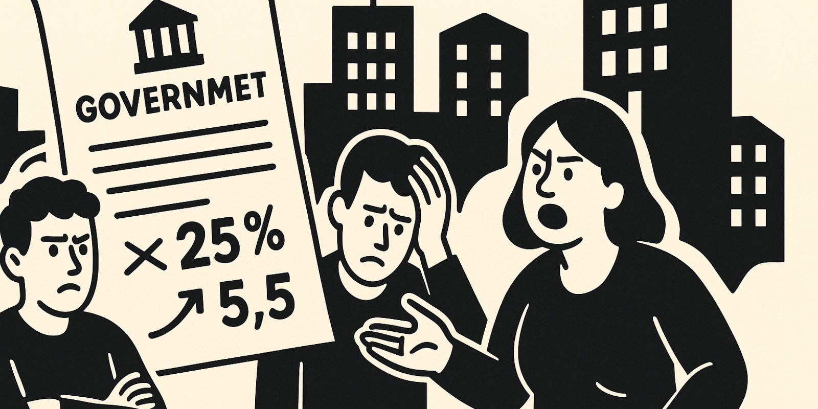 Vue aérienne de quartiers urbains illustrant le défi du logement social dans les villes françaises