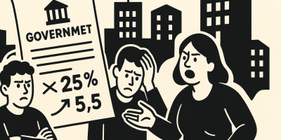 Vue aérienne de quartiers urbains illustrant le défi du logement social dans les villes françaises