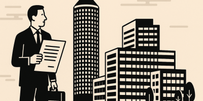 La tour Crayon et le quartier de la Part-Dieu à Lyon